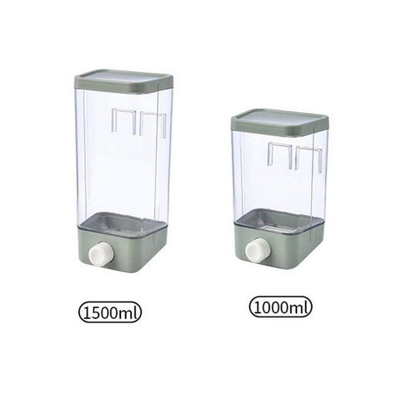 

1L/1.5L Household kitchen wall - mounted grain storage tank dry goods sealed tank