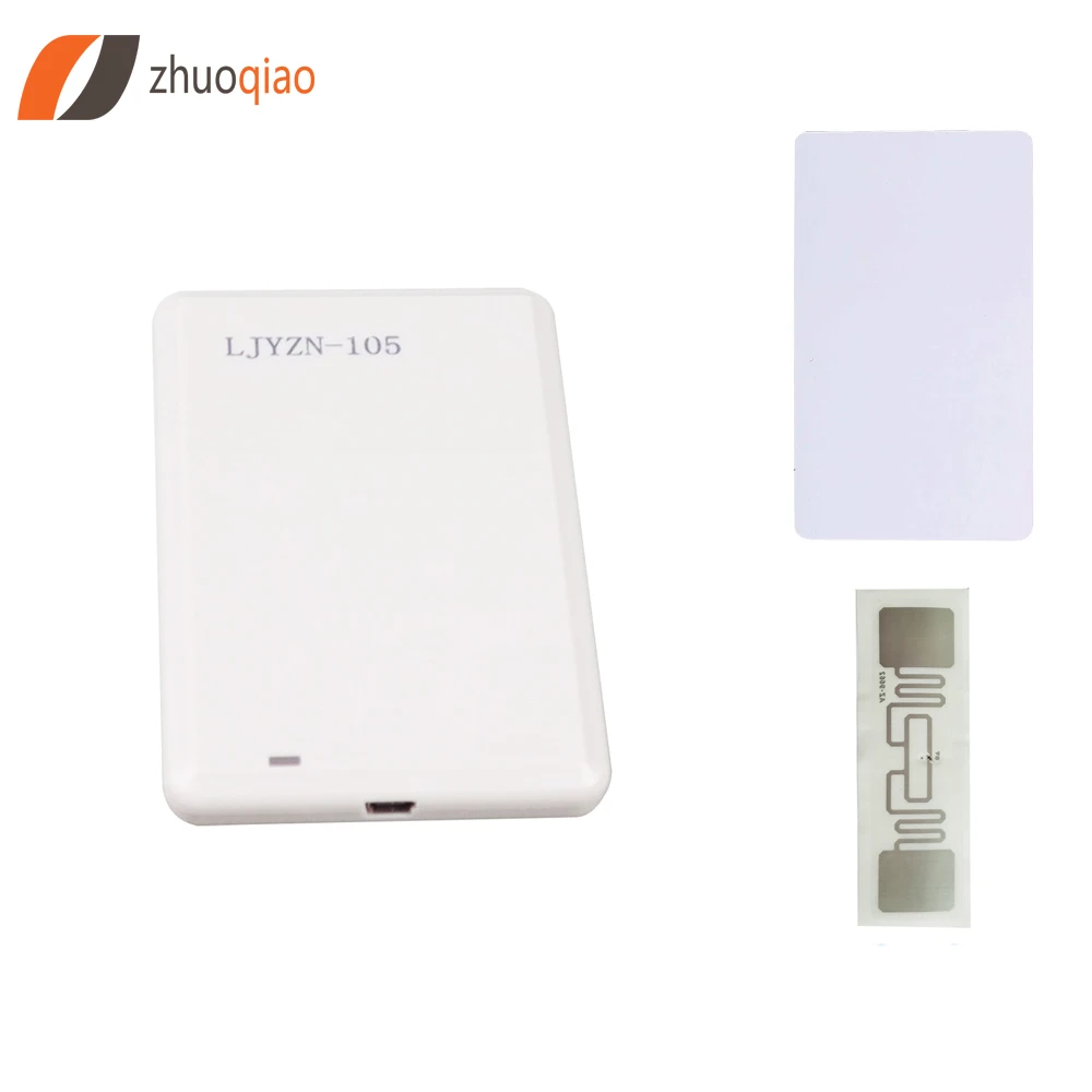 NJZQ 865-868Mhz 902-928Mhz RF UHF‑RFID Smart Contactless Reader‑Writer USB Interface Identification Card Reader