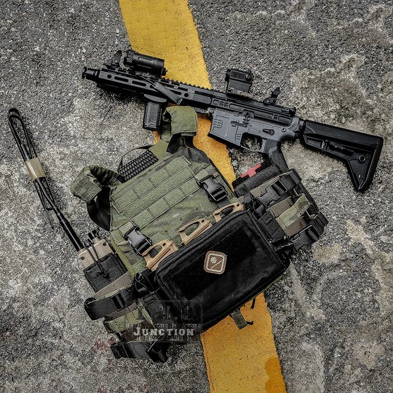 D3CR тактическая микро нагрудная установка Emerson Assault Регулируемая X накладка