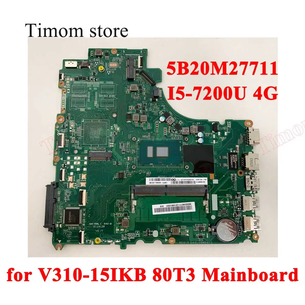 5B20M27711 для Lenovo V310 15IKB 80T3 доски ноутбуков абсолютно новые 100% года рабочая модель