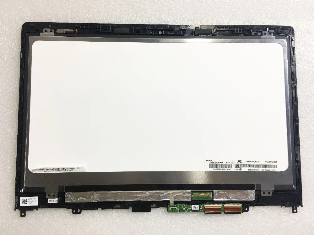 

Для Lenovo Yoga 510-14ikb 80VB0011CK IPS ЖК-дисплей светодиодный сенсорный экран дигитайзер в сборе 14,0 "FRU 00NY448 P/N SD10K93531 1920X1080 FHD