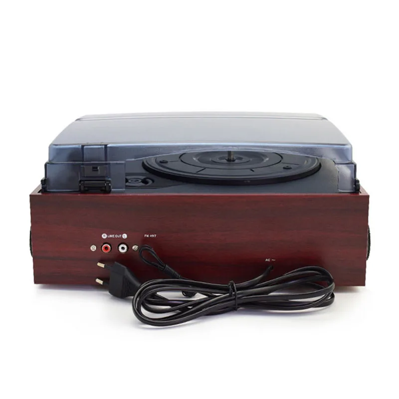 Проигрыватель виниловых записей Современная античная запись фонограф