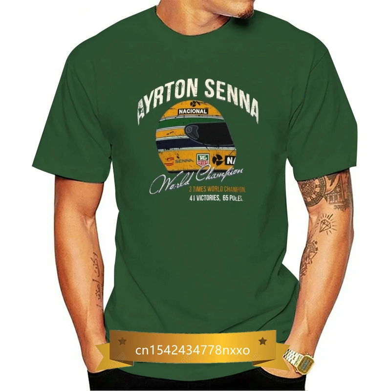 

Ayrton Senna T-Shirt Vintage World Cup Cool Casual pride t shirt men Unisex New Fashion tshirt tops ajax