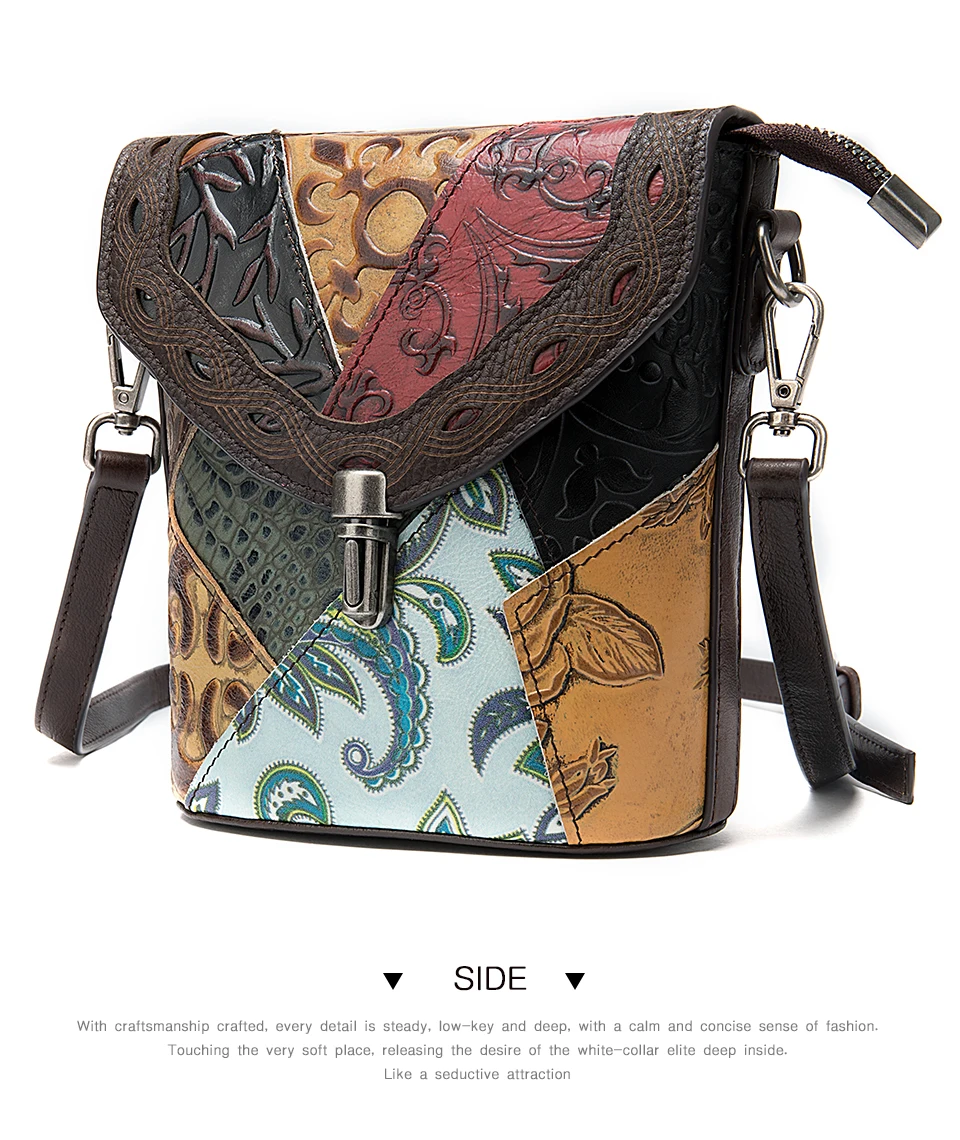 Модная роскошная женская сумочка MAHEU из натуральной кожи повседневная дорожная