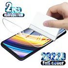 Гидрогелевая пленка для Xiaomi Poco X3 Pro F3 M3, 2 шт., защитные пленки для экрана Redmi Note 10 Pro 10t 10s Pocophone X3Pro, мягкая защитная пленка