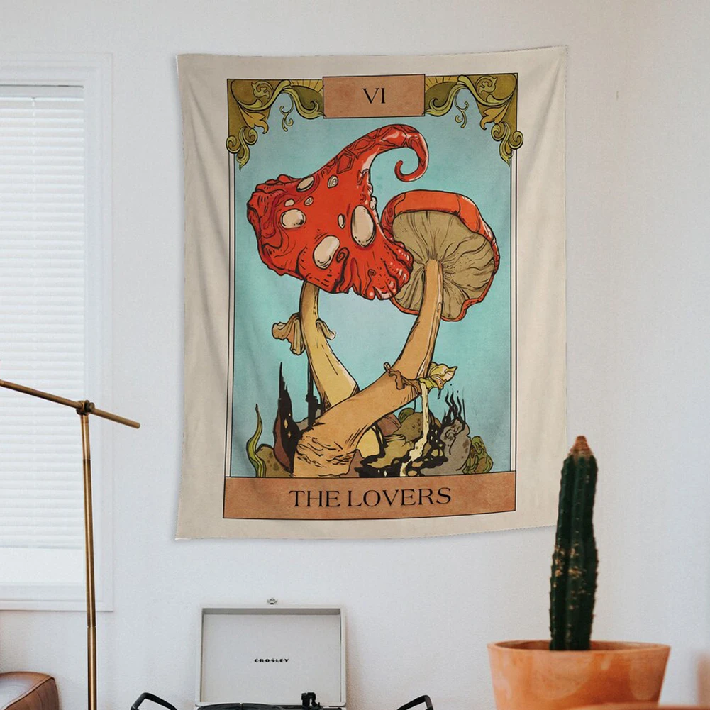Гобелен с мандалой таро украшение для влюбленных средневековый гобелен гадания