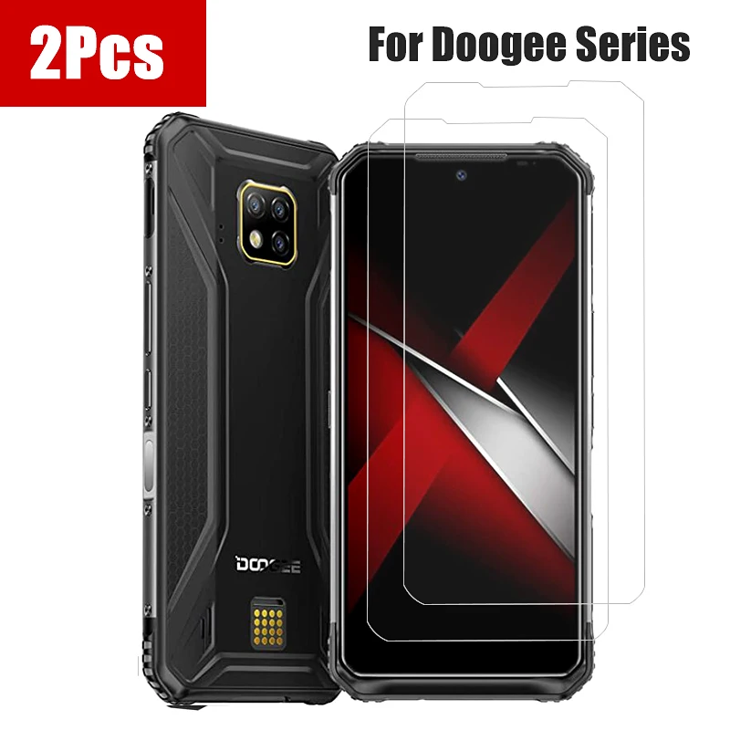 Стекло Для Doogee S60 Lite S90 закаленное 2 шт. | Мобильные телефоны и аксессуары