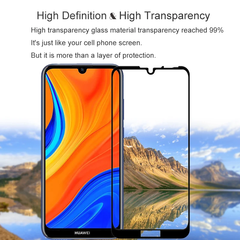 Защитное стекло fekuye закаленное с полным покрытием для Huawei Y6S Y9S Y6 Pro Y9 prime 2018 2019 |