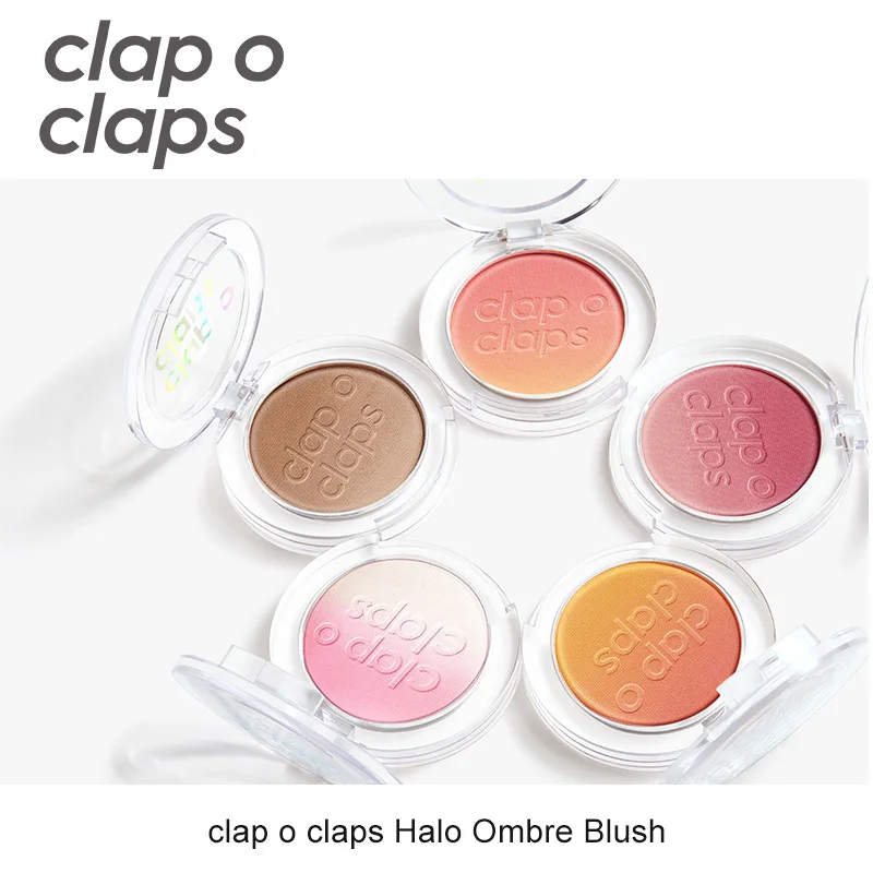 

clap o claps Halo Ombre colorful Brush long-lasting Portable exquisite