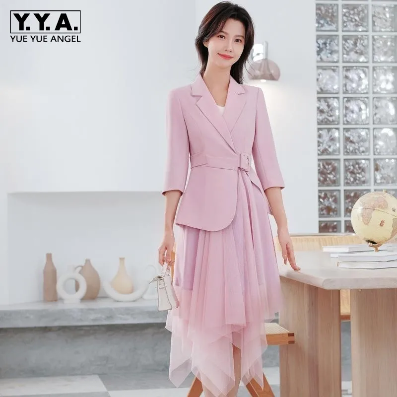 

Женское офисное облегающее платье, элегантное платье средней длины с отворотом, асимметричным поясом, однотонное ТРАПЕЦИЕВИДНОЕ ПЛАТЬЕ С Р...