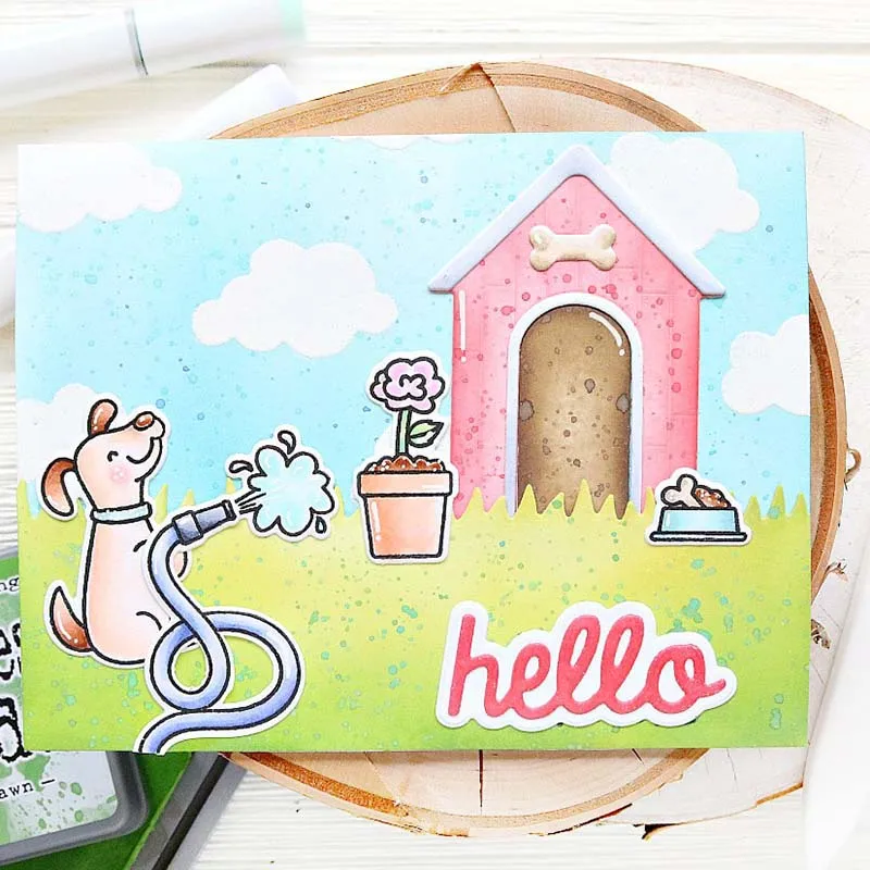 

JC Animal House Home Shape Metal Cutting Dies DIY for Scrapbooking Handmade Paper Make Stencil Craft Mold Mould Model Decoration