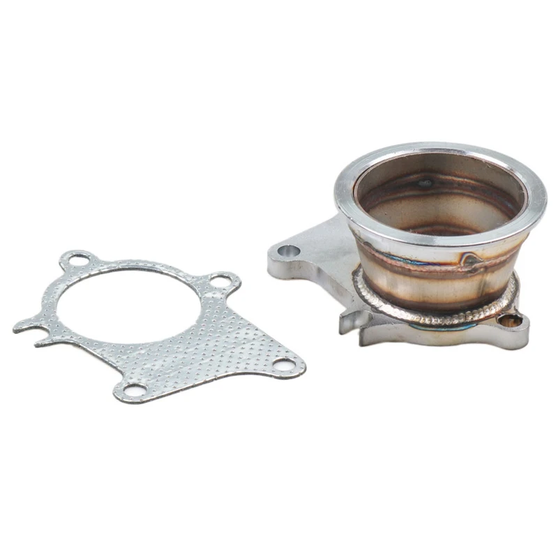 

Turbo Adaptor Stainless Steel Adapter For T3/T4 Turbo 5 Bolt To 3 Inch V-Band Flange Turbo Adaptor Flange