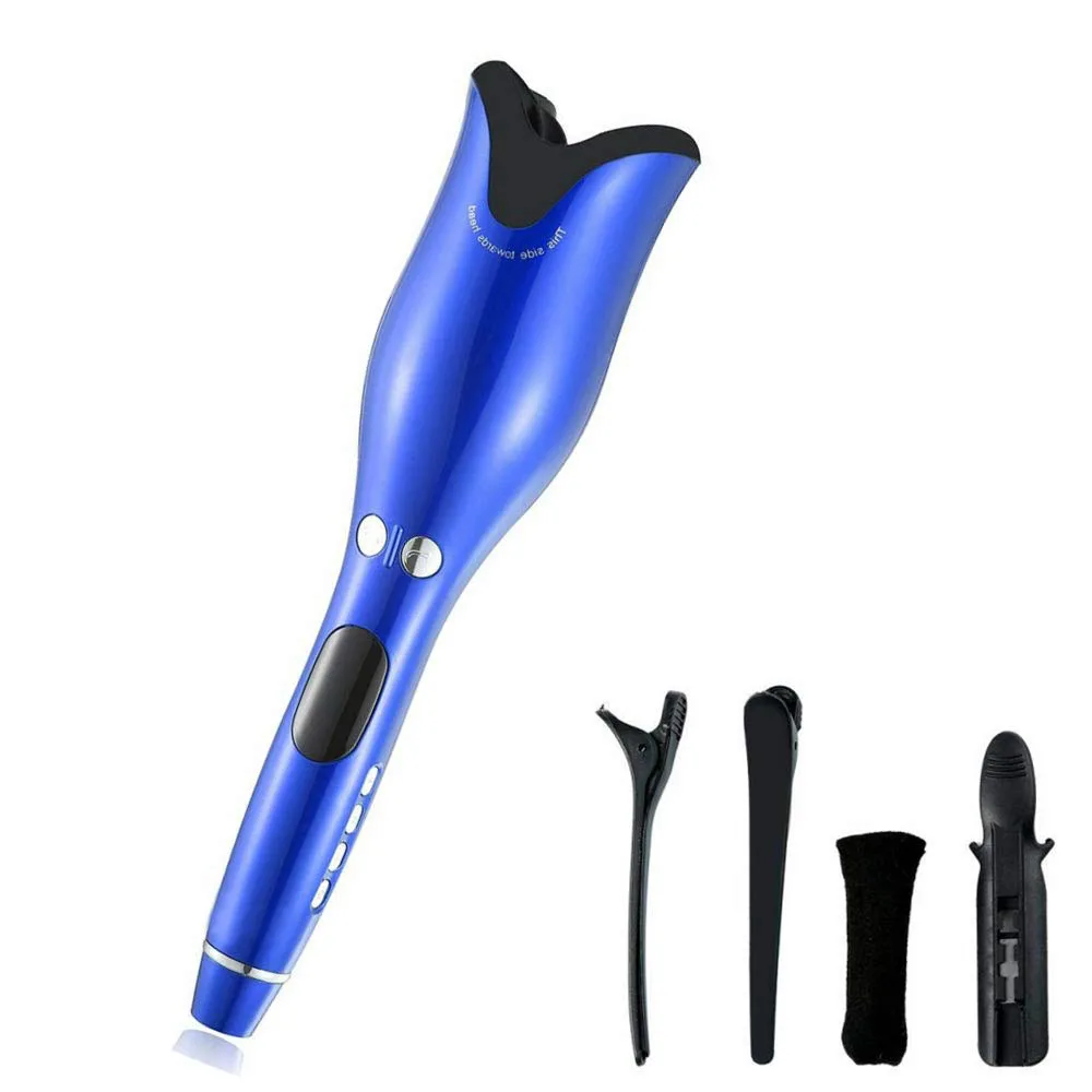 

2021 New Rose Type Automatic Hair Curler Infrared LCD Hair Curlers Rollers Lazy Anti Scalding Curling Iron Hair Styling Tools