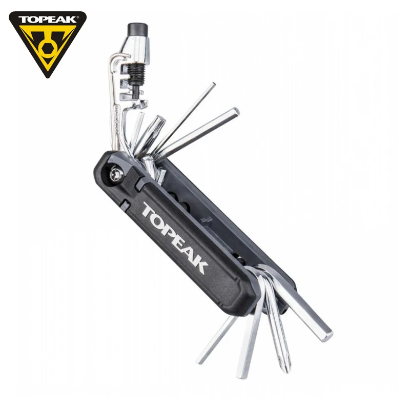 

TOPEAK TT2573 Bicycle 21 in 1 Tools Kit Chrome Vanadium Steel Secondary Chain link Fence Two Piece Design Multifunction Tools