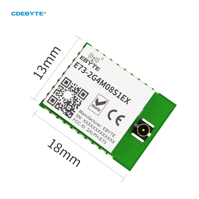 Беспроводной аудиомодуль Zigbee SMD 2 4 E73-2G4M08S1EX ГГц nRF52833 Bluetooth Mesh 120 м SOC IPEX антенна iBeacon