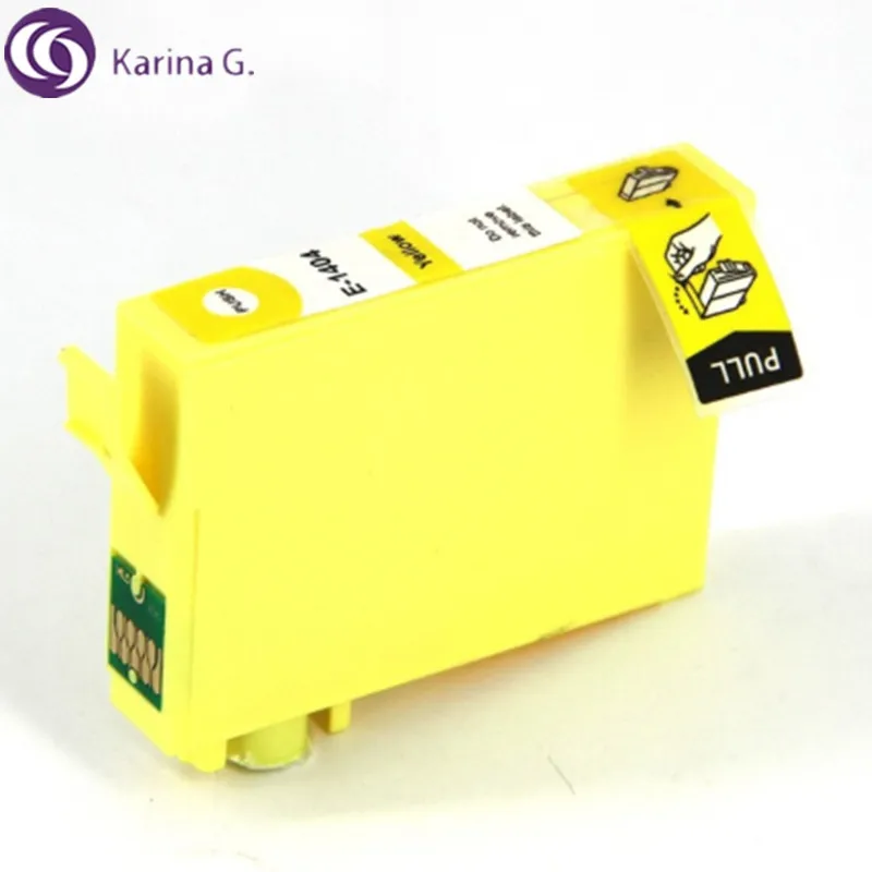 Совместим с картриджем чернил Epson T1401 T1404 подходит для Stylus TX560WD NX635 анализатора 60 525