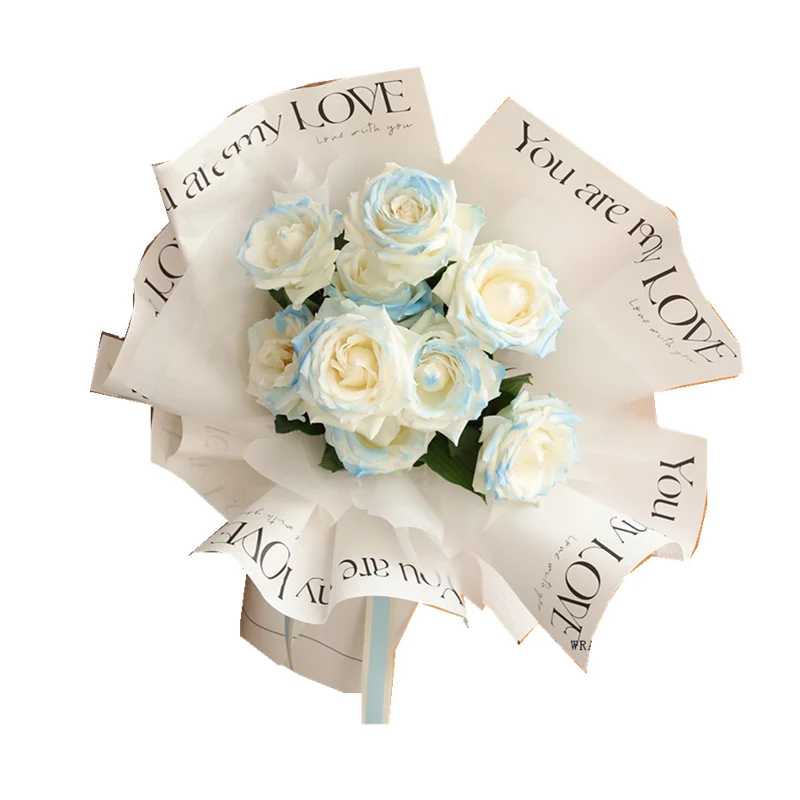 20 листов маленькая белая бумага для упаковки цветов в День святого Валентина |