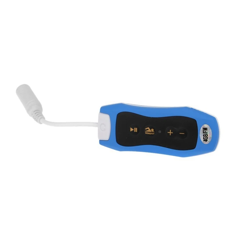 4GB IPX6 Sport Waterproof MP3 Player FM Radio for Swimming/ Running Underwater Jogging/ SPA+ Earhook Headset Earphone | Электроника