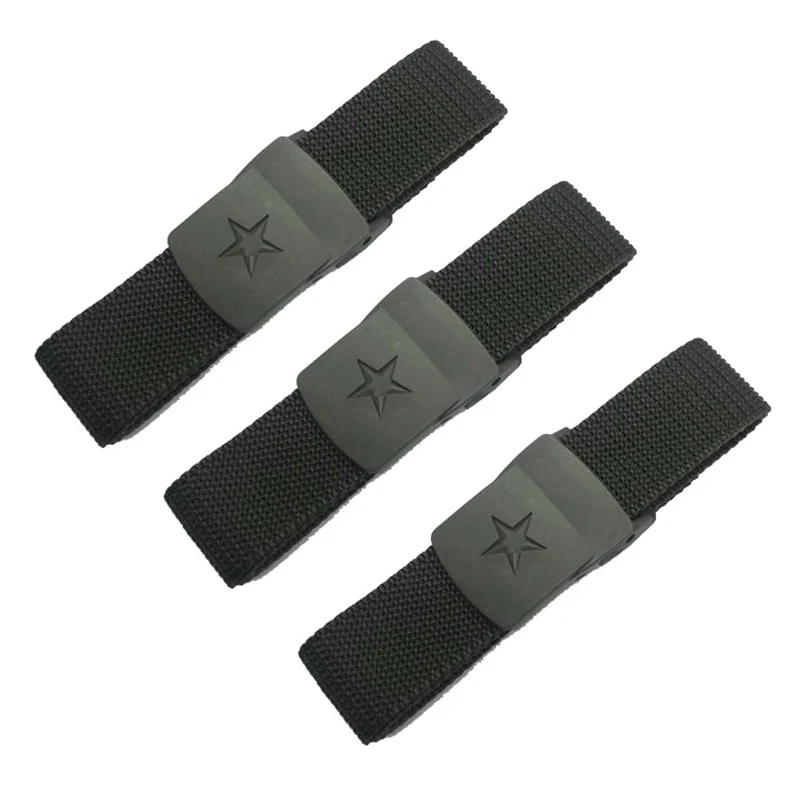 

Tactical belt Waist Belt Unisex Slim Smooth Automatic Buckled Nylon Belts Waistband For children