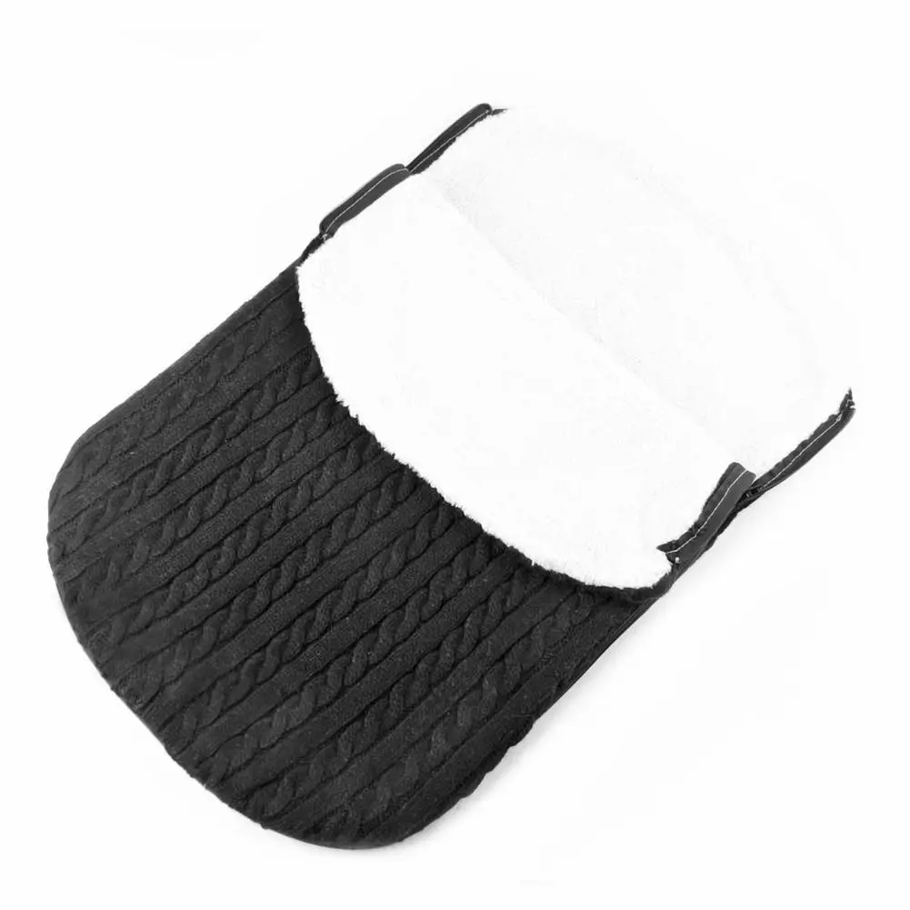 

Newborn Baby Winter Thick Sleeping Bag Swaddle Wrap Velvet Knit Newborn Supplies Close Knitting and Meticulous Weaving