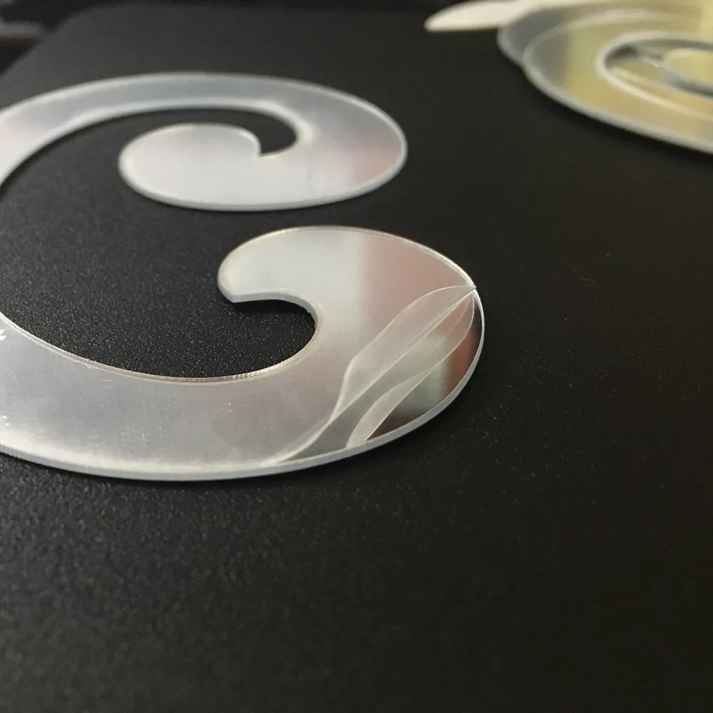 3D зеркальные настенные наклейки DIY самоклеящиеся водонепроницаемые пленка для