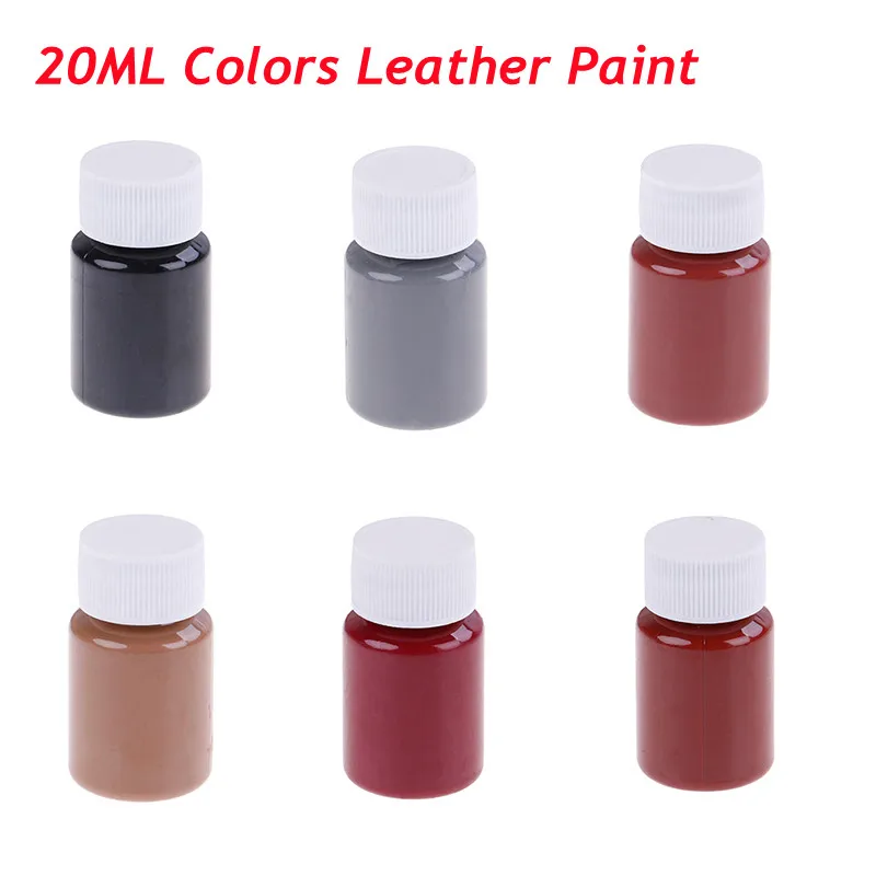 

DIY Leather Edge Paint Edge Oil Dye Highlights Professional Watercolor Paint Liquid Art Supplies 20ML Colors Leather Paint Set