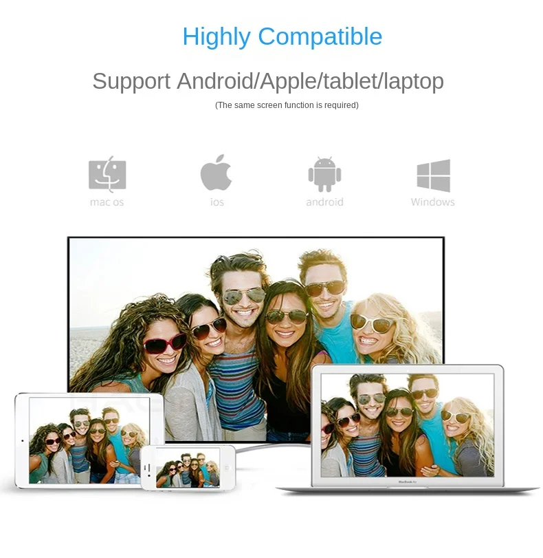 

M4plus TV stick,phone Wifi screen device for DLNA Miracast Airplay Airmirror 1080P compatible with Android IOS Mirascreen Dongle