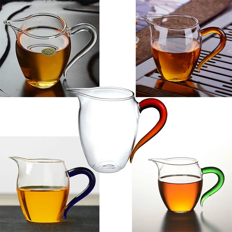 

Transparent 300ML Multi Function Tea Pot Glass Juice Milk Coffee Kettle Measuring Jug Mug Red Wine Decanter Liquor Dispe F2