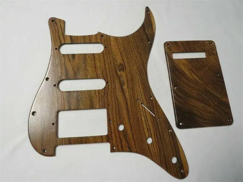 1 шт. китайская соформенная деревянная струна для гитары Pickguard & Backplate SSH|hsh pickguard|wood