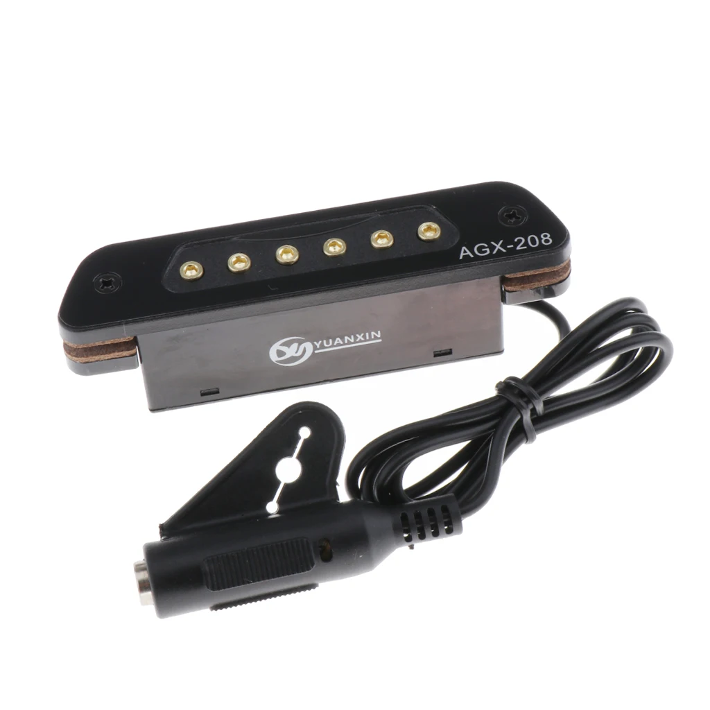 

Soundhole Пикап магнитный датчик для игры в стиле фолк запасная часть AGX-208 простой
