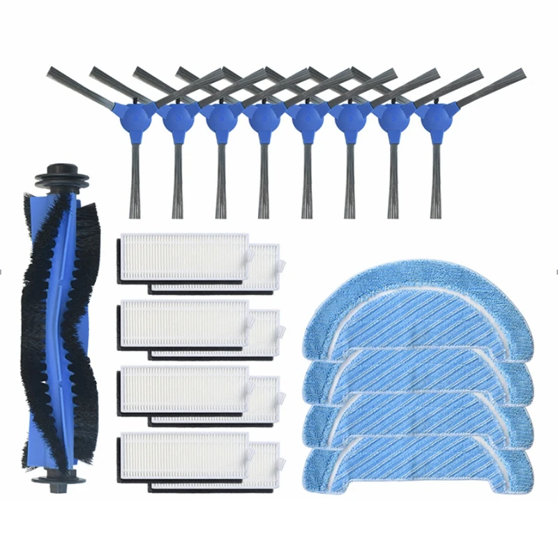 

Боковая щетка робота, фильтр НЕРА, Швабра, ткань для робота-пылесоса, набор аксессуаров для замены для Cecotec Conga Excellence 1090