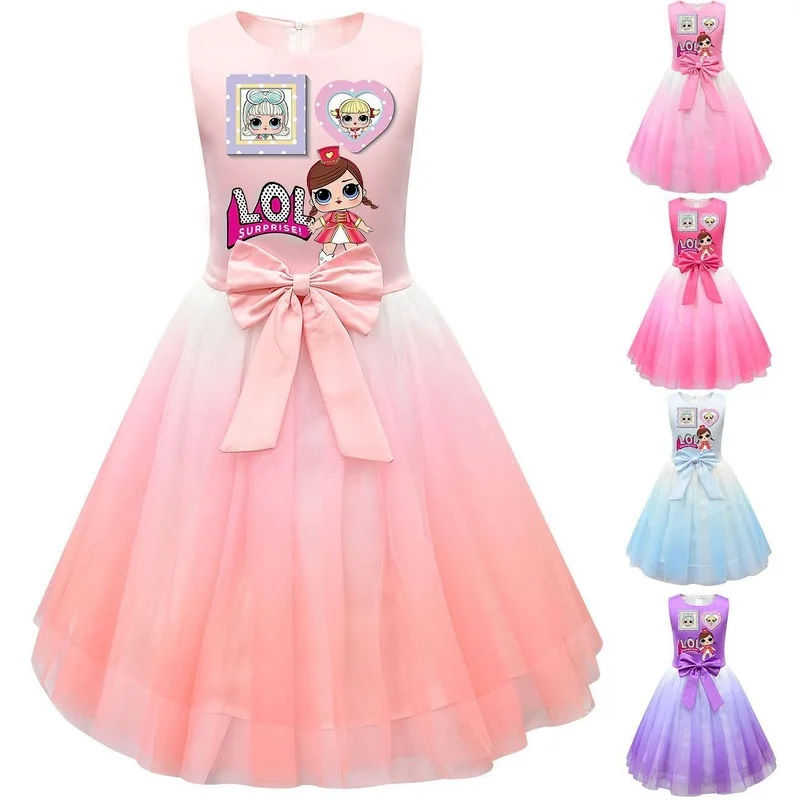 

Платье детское Сетчатое в стиле принцессы, на возраст от 3 до 10 лет