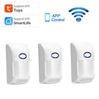 Датчик человеческого тела Tuya, беспроводной смарт-датчик движения, Wi-Fi, с приложением Smart life