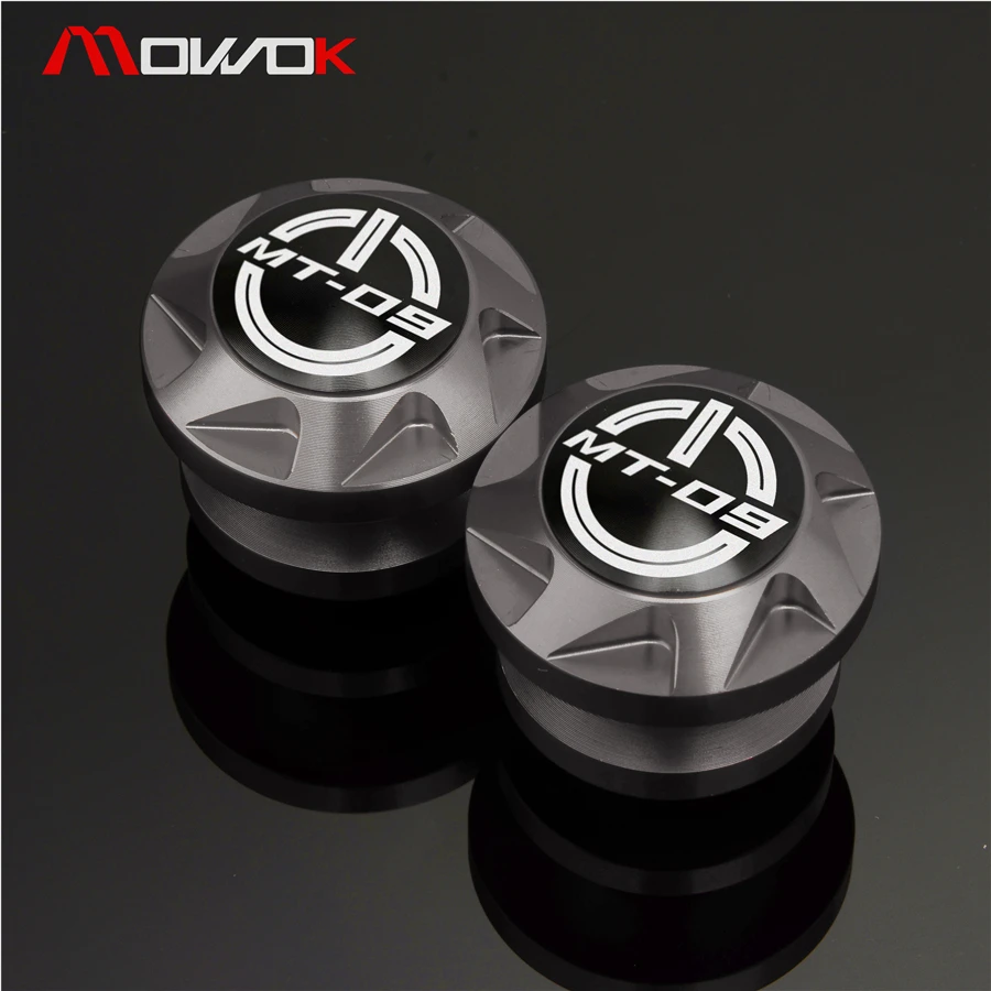 

Motorcycle CNC Swingarm Slider Spools For Yamaha MT09 MT-09 Tracer MT 09 FZ09 FJ09 XSR900 stand screws Frame sliders