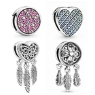 Подвески-шармы для Пандоры, серебряные, s925