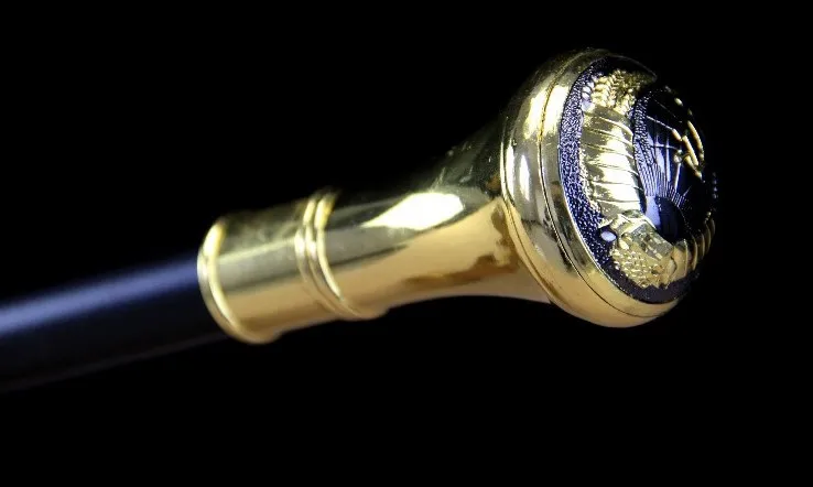 Sword Stainless Steel Cane Outdoor Climbing Sword film Collection Shooting Props Not Edged 90cm