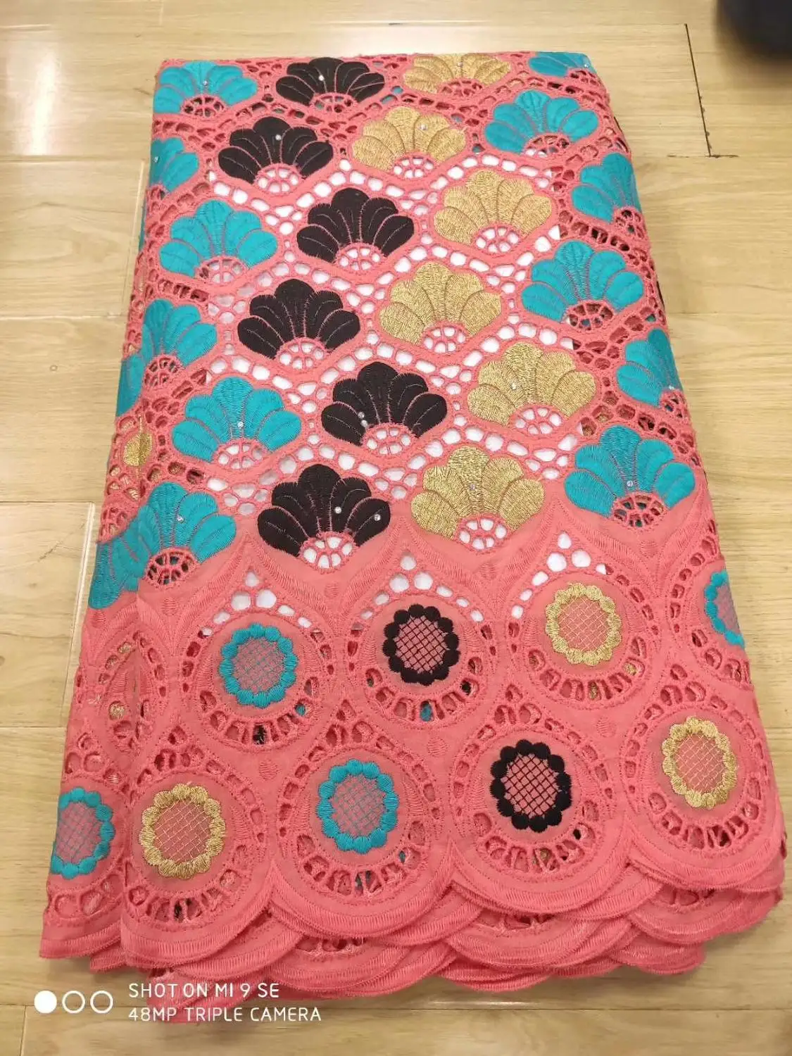 

newcoming eyelet swiss voile lace in switzerland dubai fabric dry lace fabrics high quality cotton lace fabric KCMA261