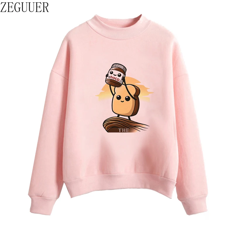 

Забавный Женский пуловер с принтом, милый женский эстетичный свитер Harajuku, Kawaii, Осенние Топы с длинными рукавами