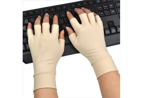 

1Pair of Arthritis Relief Gloves Washable Nylon Spandex Anti Hand Compression