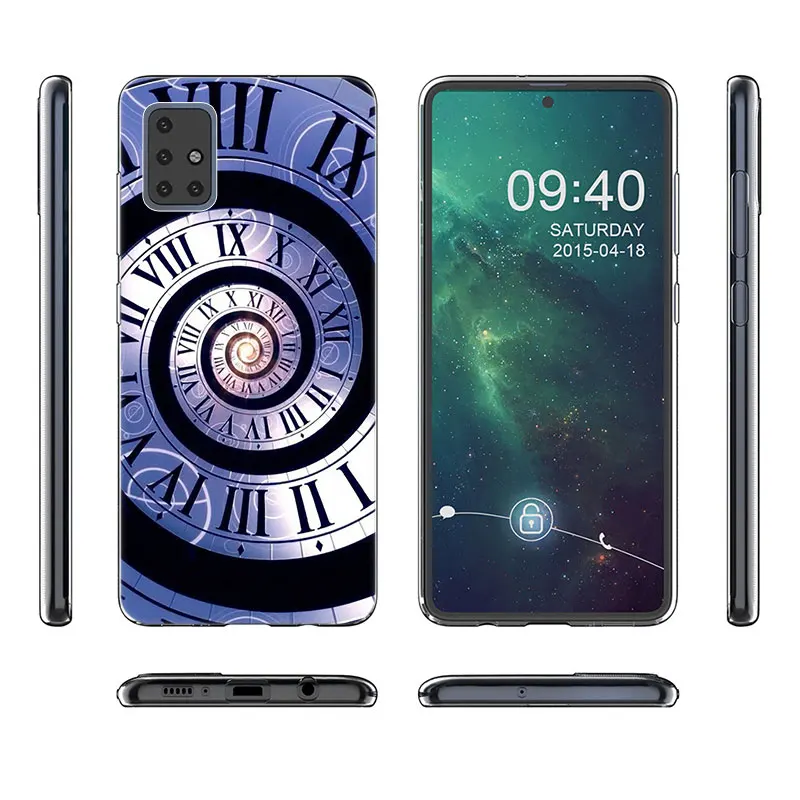 Из ТПУ с принтом &quotТардис (коробка сериала&quot Доктор Кто &quotчехол для Samsung