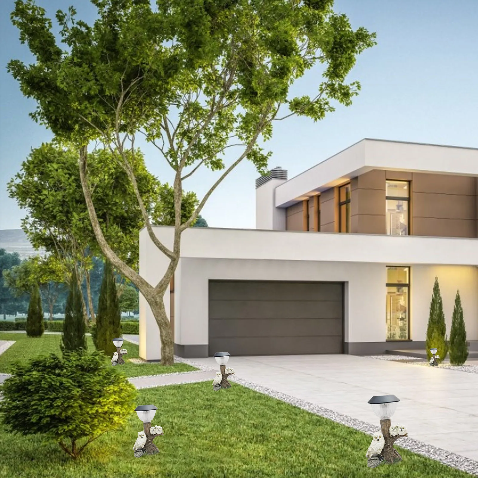 НОВЫЕ СВЕТИЛЬНИКИ НА солнечной батарее милые светильники и аксессуары украшение