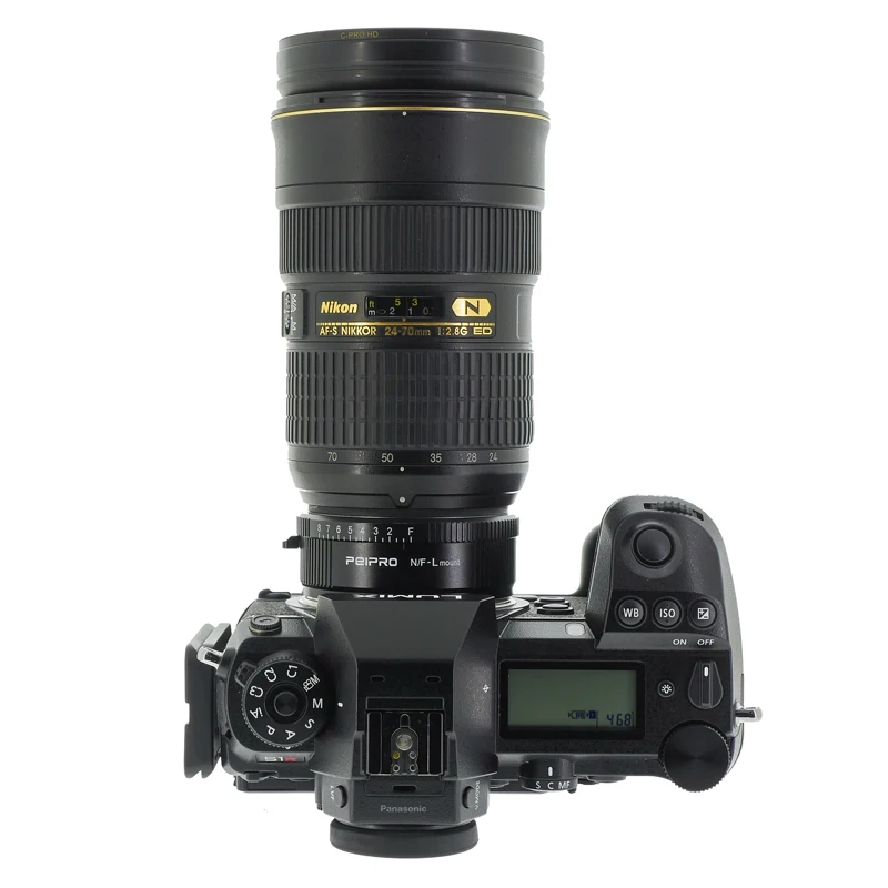 PEIPRO NF-L Mount Close Focus Adapter For Nikon Lens To L Cameras for LUMIX S1/S1R SIGMA fp lieca SL/SL2 T | Электроника