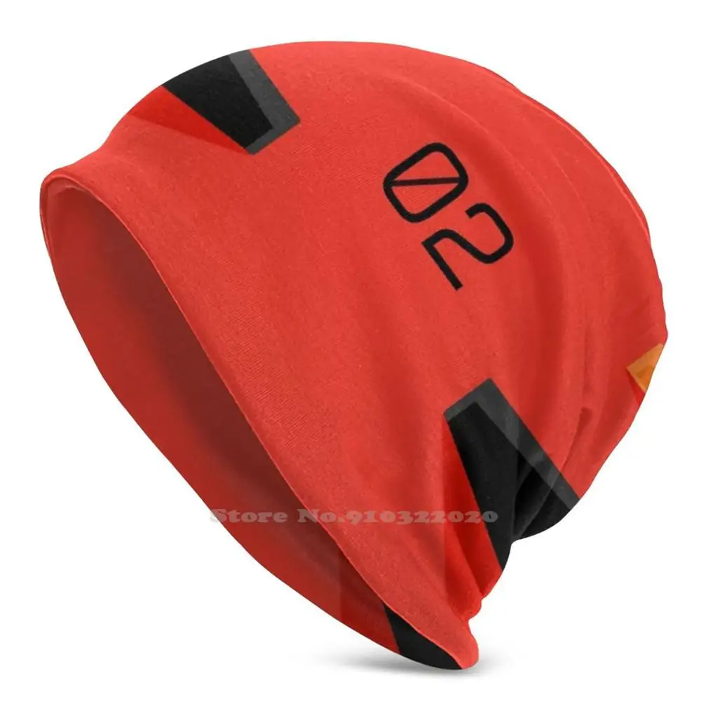 Asuka Langley Plugsuit Skullies & вязаные шапки для осенне-зимнего сезона теплая шляпа Nge Soryu