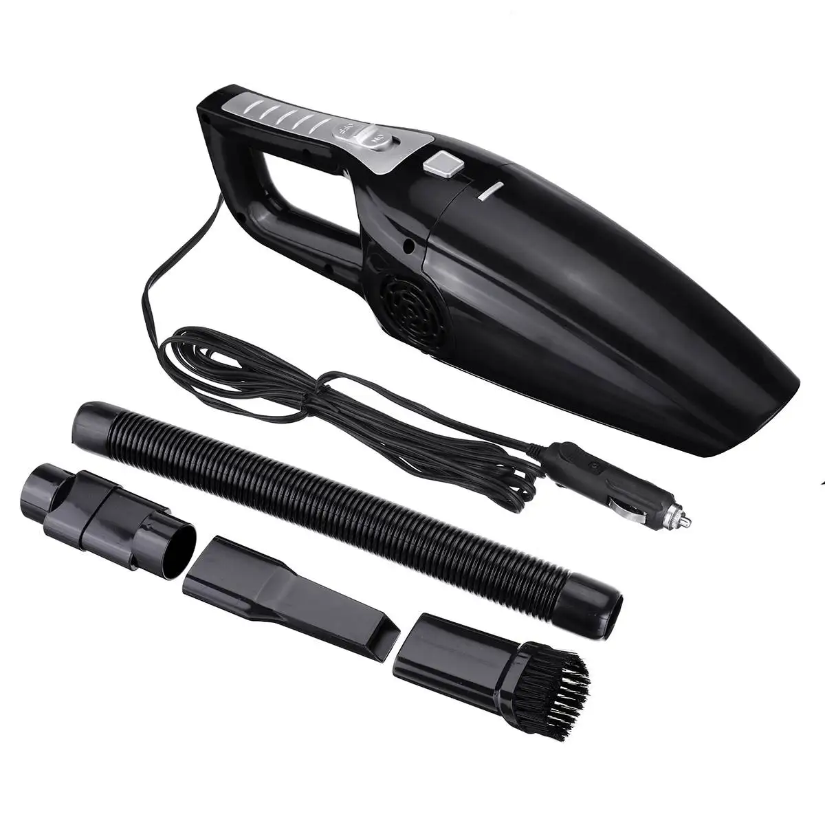 

120W 12V 8000Pa Strong Suction Car Vacuum Cleaner Portable Handheld Car Plug Wired Wet/Dry Vaccum Cleaners for Car Home Pet Hair