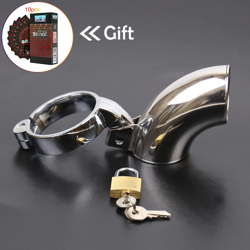 Кольцо для пениса клетка верности мужчин из нержавеющей стали металлический