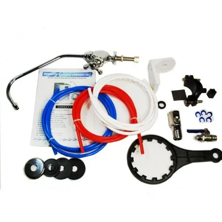 

Reverse osmosis MOON75 6 stages, Pump, gauge, membrane 75 GPD and mixer tap Lux