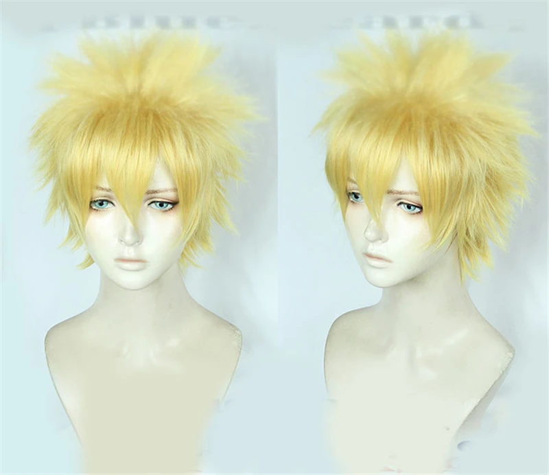 Аниме Наруто термостойкий синтетические волосы Хокаге Узумаки парик косплей