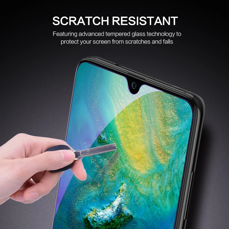 Закаленное стекло SmartDevil для Huawei mate 30 синяя Защитная пленка экрана объектива