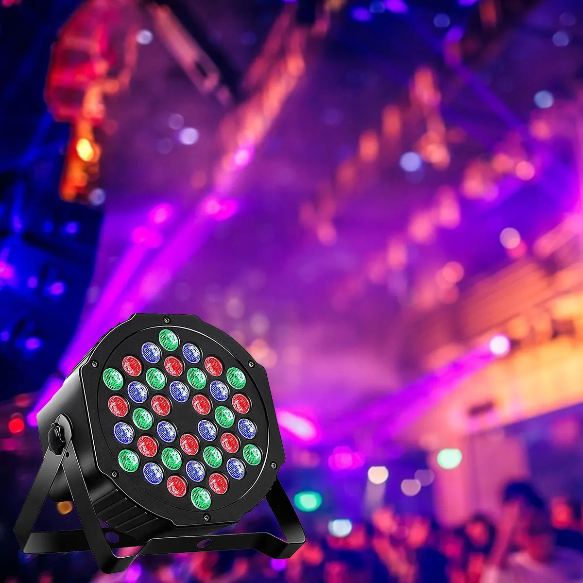 Сценический прожектор для дискотеки светодиодный Par-светильник RGB диджея с