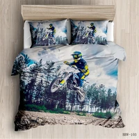 3d bed motorcycle racing car bedding set twin queen king kids teens duvet cover pillowcasse luxury full size bed sets comforter